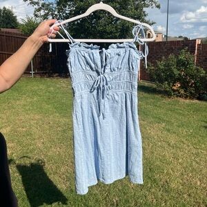 Billy J Boutique Francesca Mini Dress - Blue Mini Dress